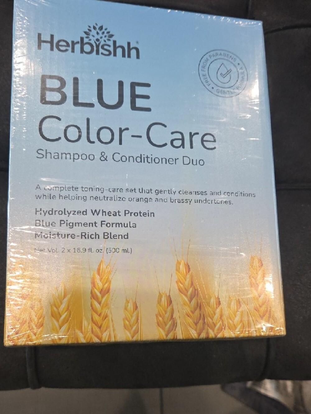Blue Shampoo & Conditioner Set, Neutralizes Brassy & Orange Tones - Picture 8 of 10